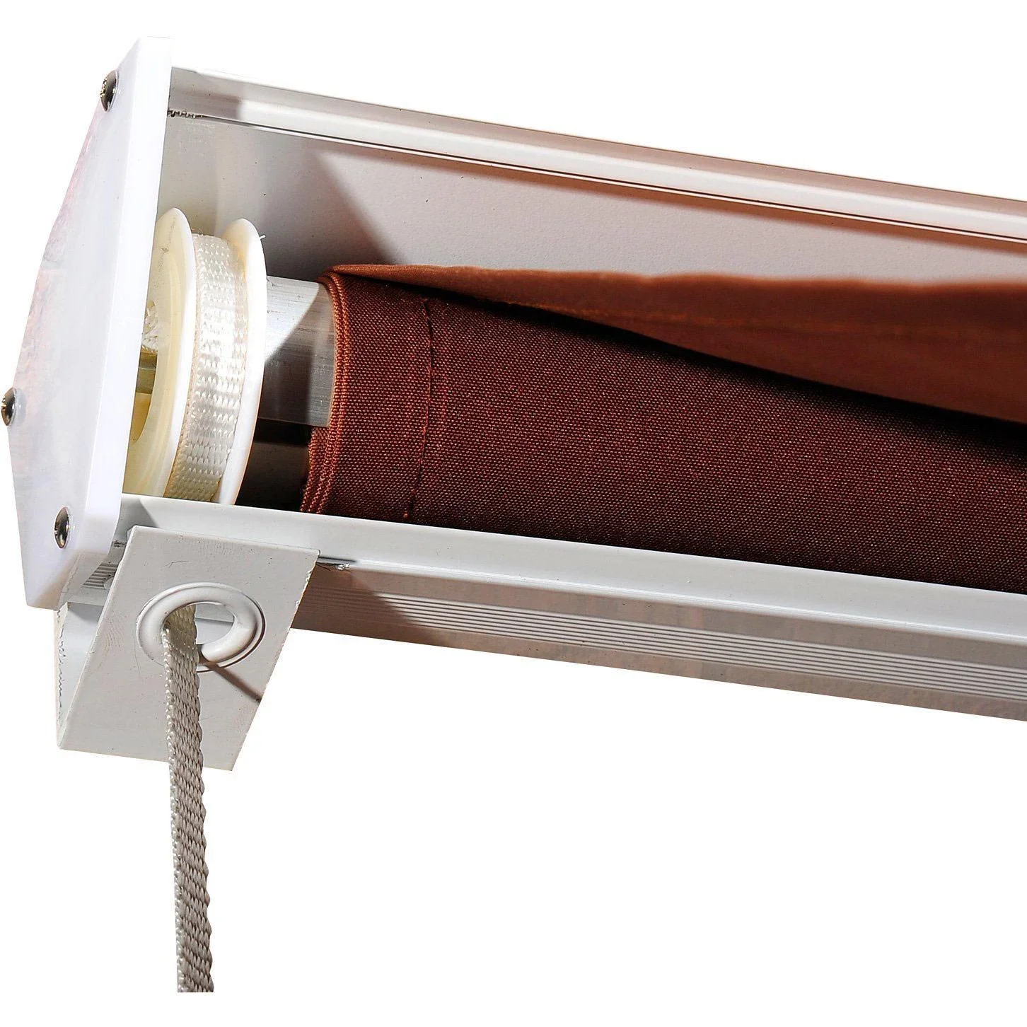 Alu Markise Klemmmarkise Fenster Sonnenschutz 122 x 70 cm - 1