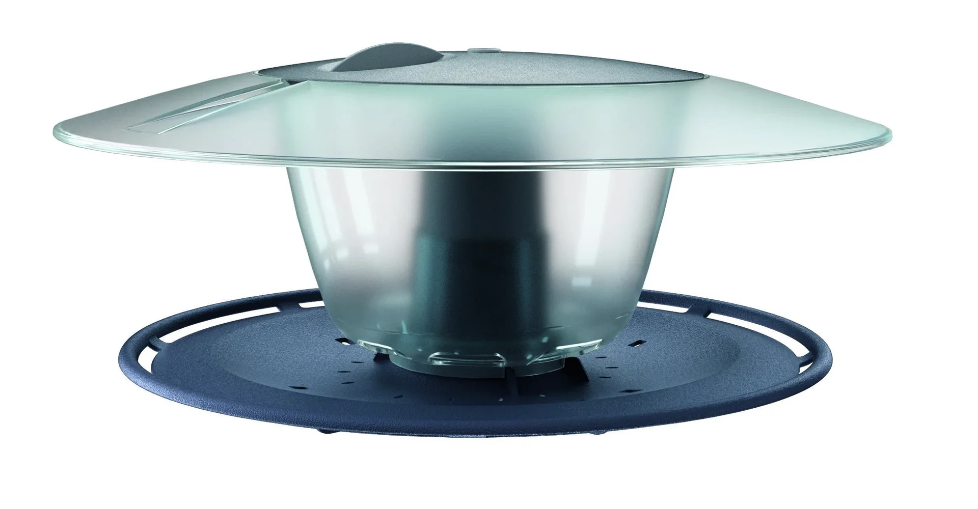 Vogelhaus RUND, anthrazit - 3