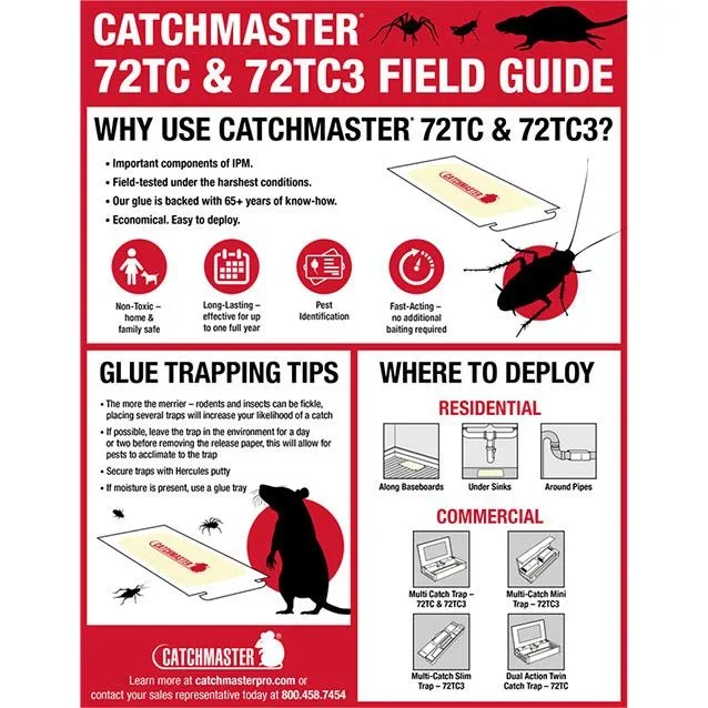 Catchmaster Maus- und Insektenleimtafeln - 0