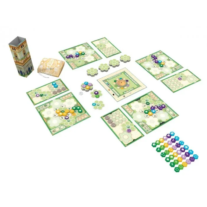 Gesellschaftsspiel - Azul Die Gärten der Königin - 1