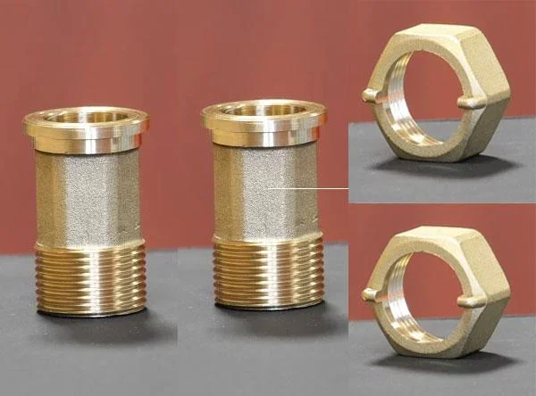 Verschraubung Messing R 3/4" G1B 2 Stück (Wasserzähler) - 0