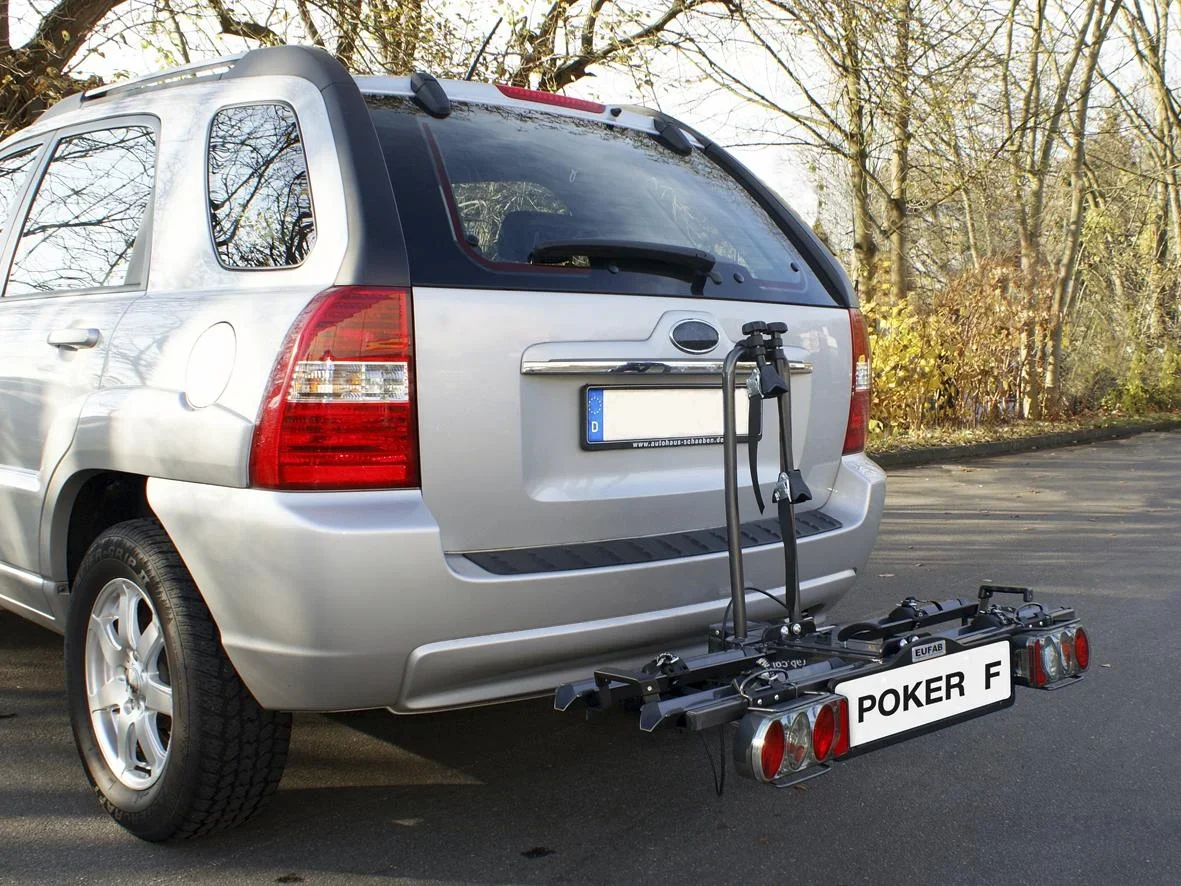 Fahrradträger für Anhängerkupplung "Poker-F" - abklappbar - 4