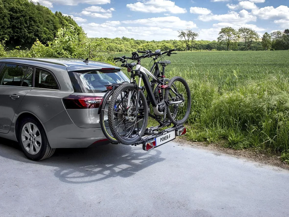 Fahrradträger für Anhängerkupplung "Poker-F" - abklappbar - 5