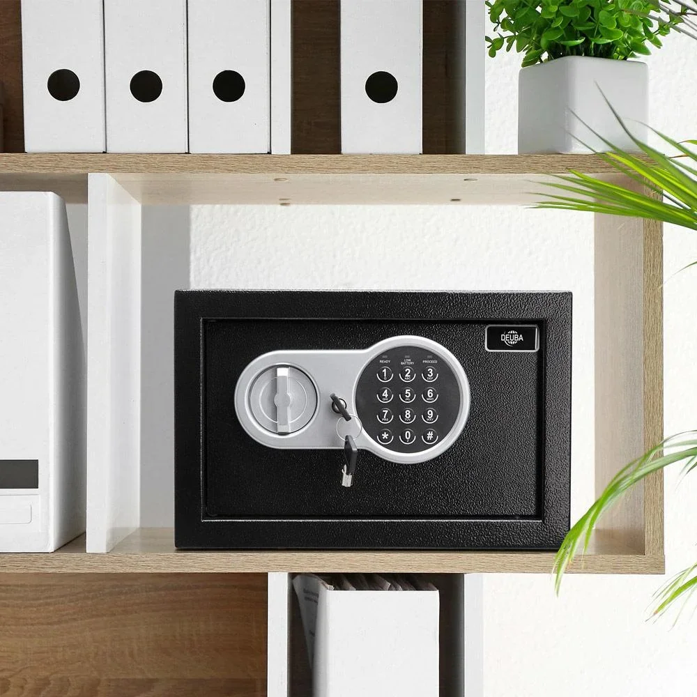 Safe elektrischer Möbeltresor 31x20x20cm inkl. Batterien - 1