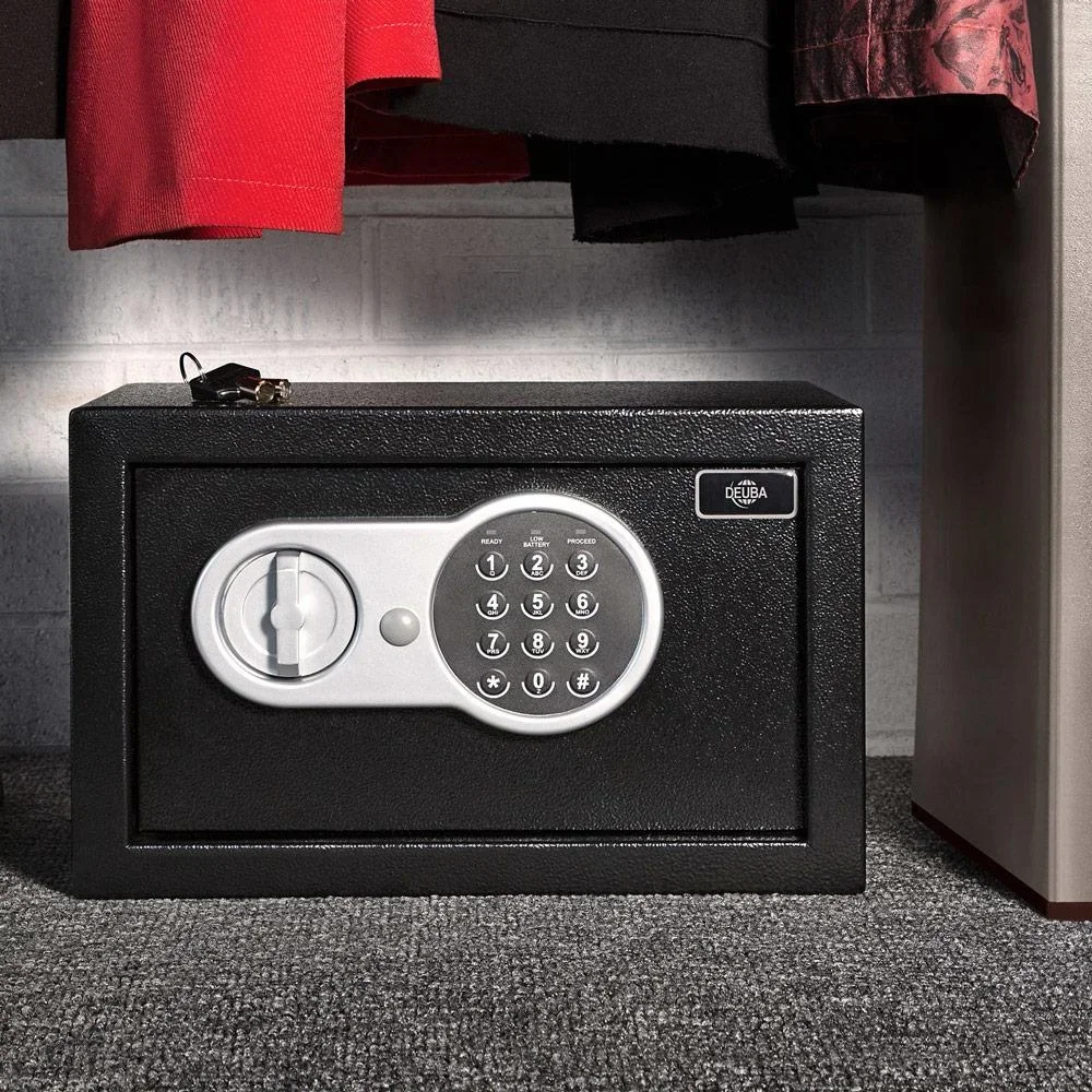 Safe elektrischer Möbeltresor 31x20x20cm inkl. Batterien - 2