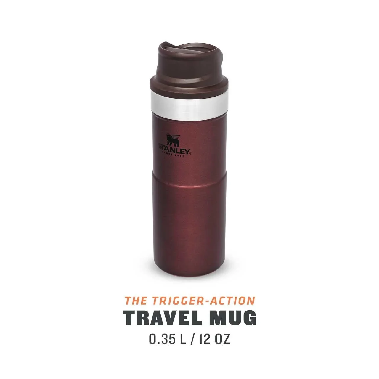 Trigger-Action Travel Mug 0,35 l, Wine, Vakuumisolierung, Einhandbedienung - 3