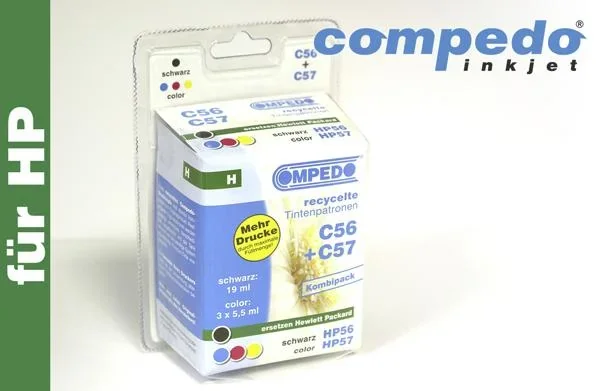 Druckerpatrone für HP 56 schwarz - 1