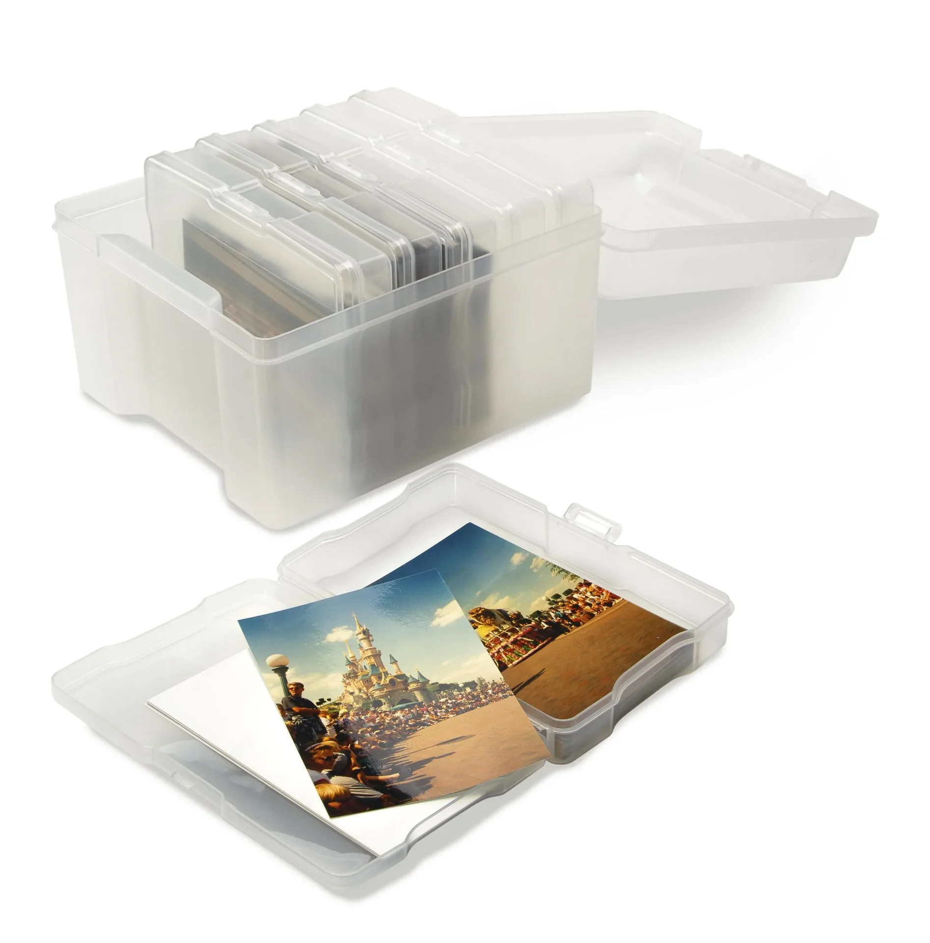 Foto-Sammelbox mit Deckel, 7-teilig - 0