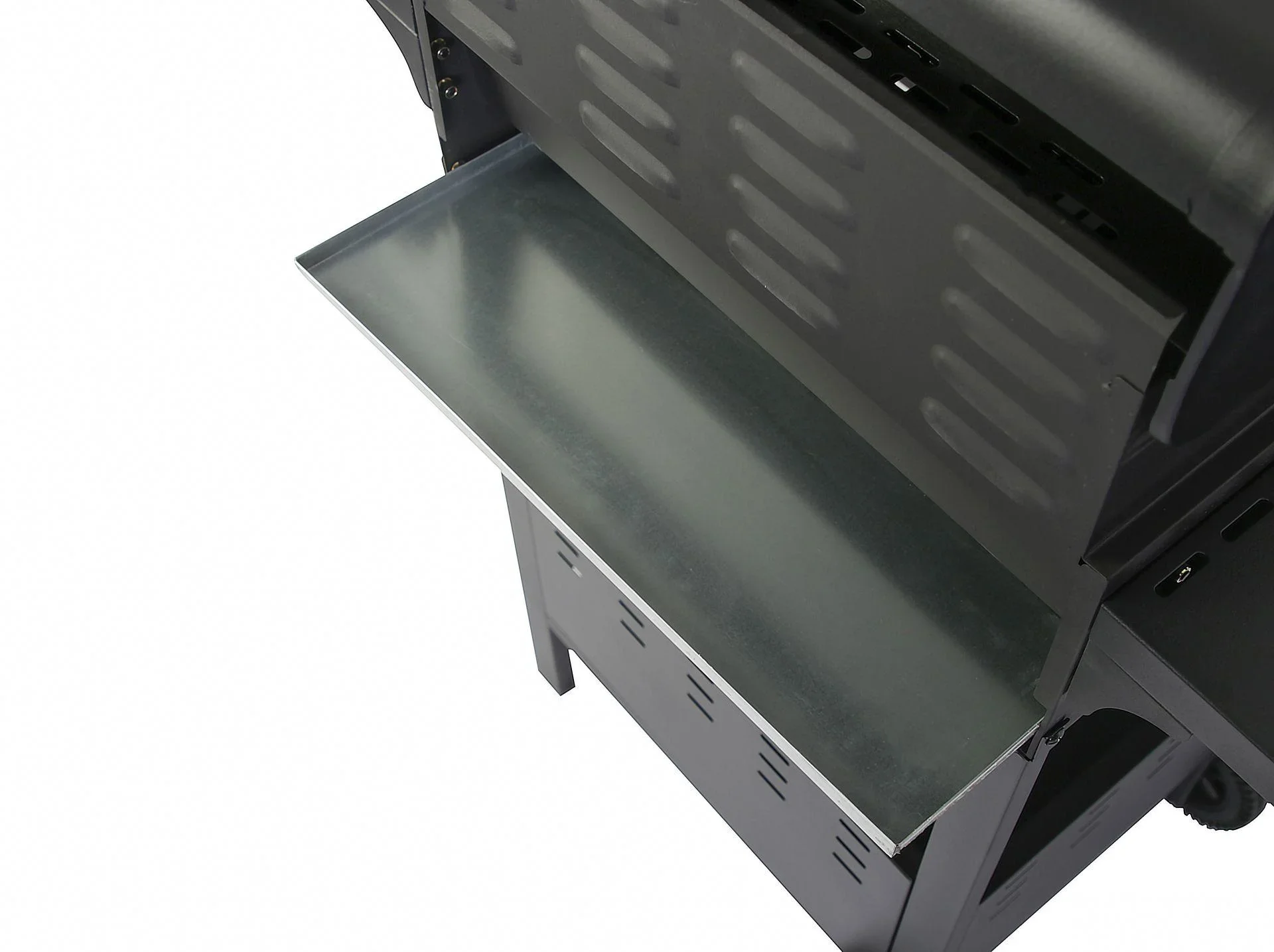 Gasgrill „San Angelo“, 3 Brenner, Edelstahl, Schwarz - 5