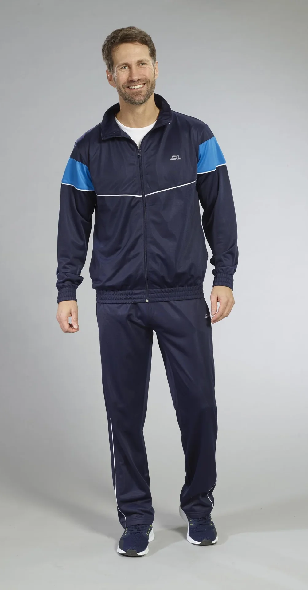 Trainingsanzug 3-tlg, Farbe marine, Gr.M - 4