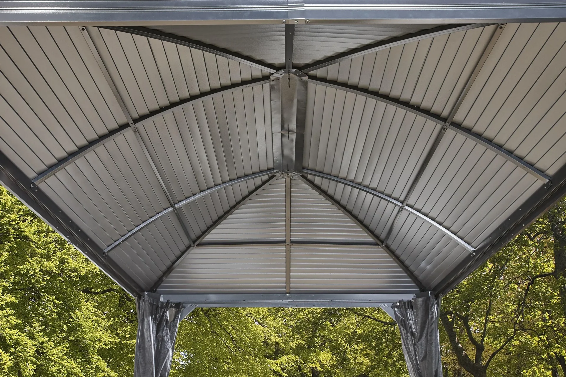 Aluminium Pavillon Moreno, anthrazit - 3