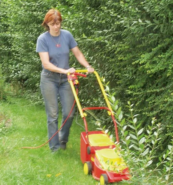 Geräte Kabeltrommel 50 m Gummikabel rot, 285 mm Durchmesser - 1