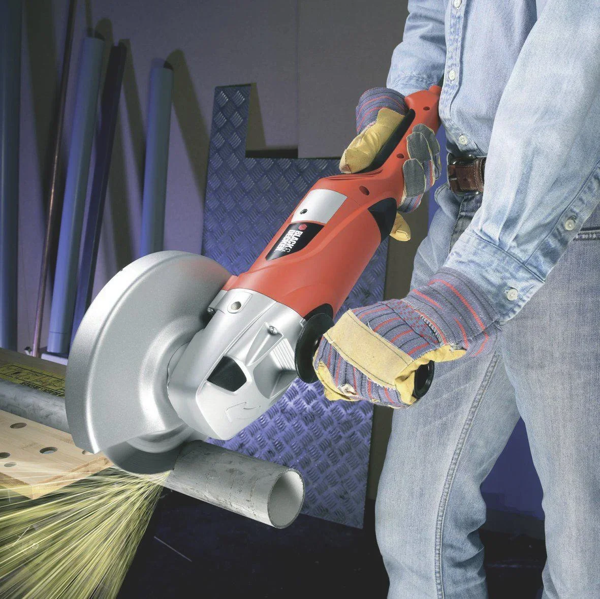 Zweihand - Winkelschleifer KG2000, 230 mm Scheibendurchmesser, 2000 Watt - 0