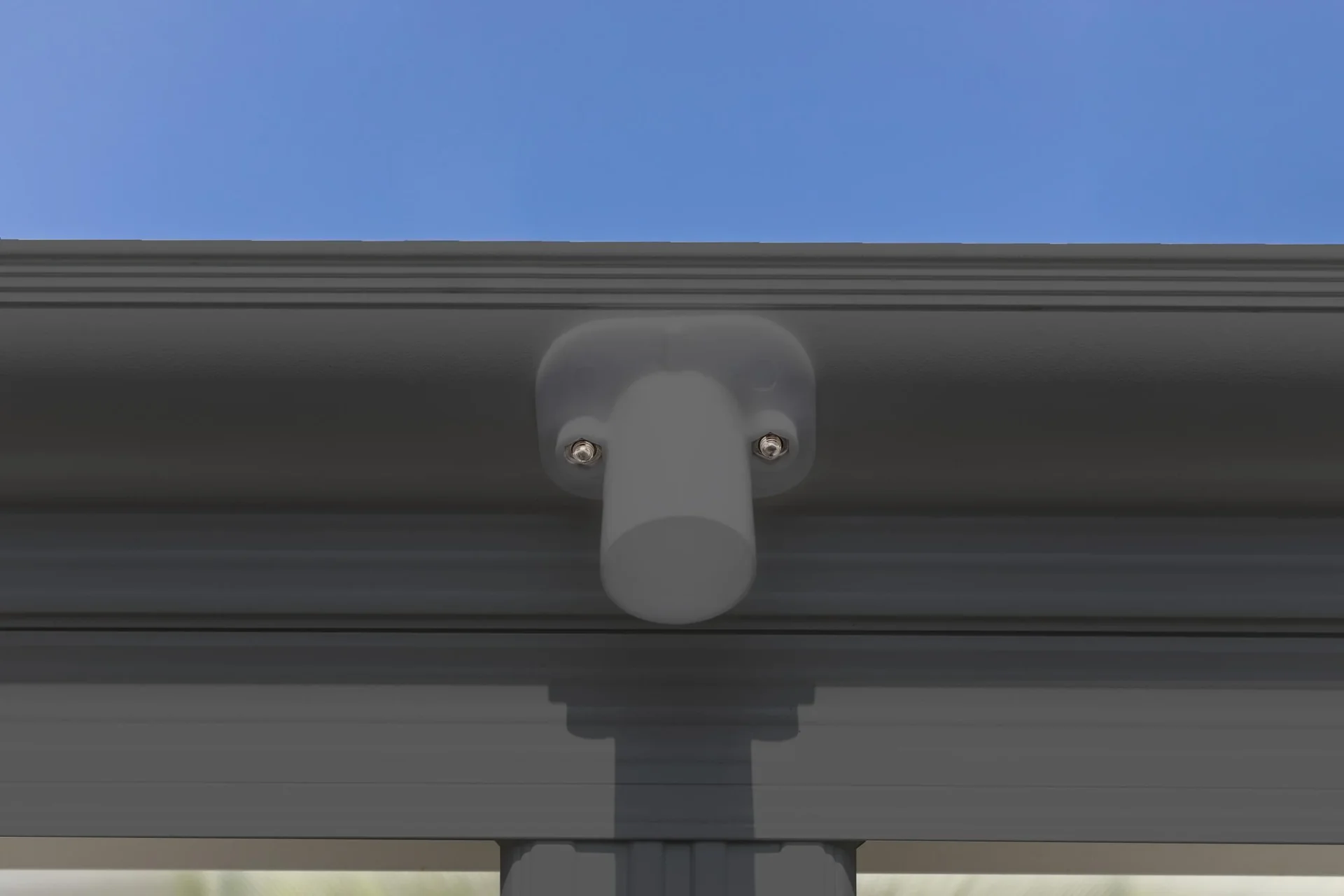 Aluminium Rundbogen Carport und Überdachung anthrazit, 576x300x220 cm - 8