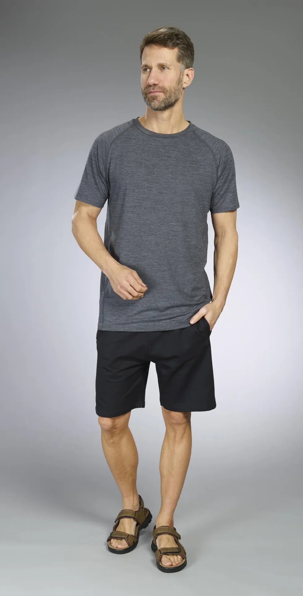 Shorts mit Gummizug, Farbe schwarz, Gr.M - 4