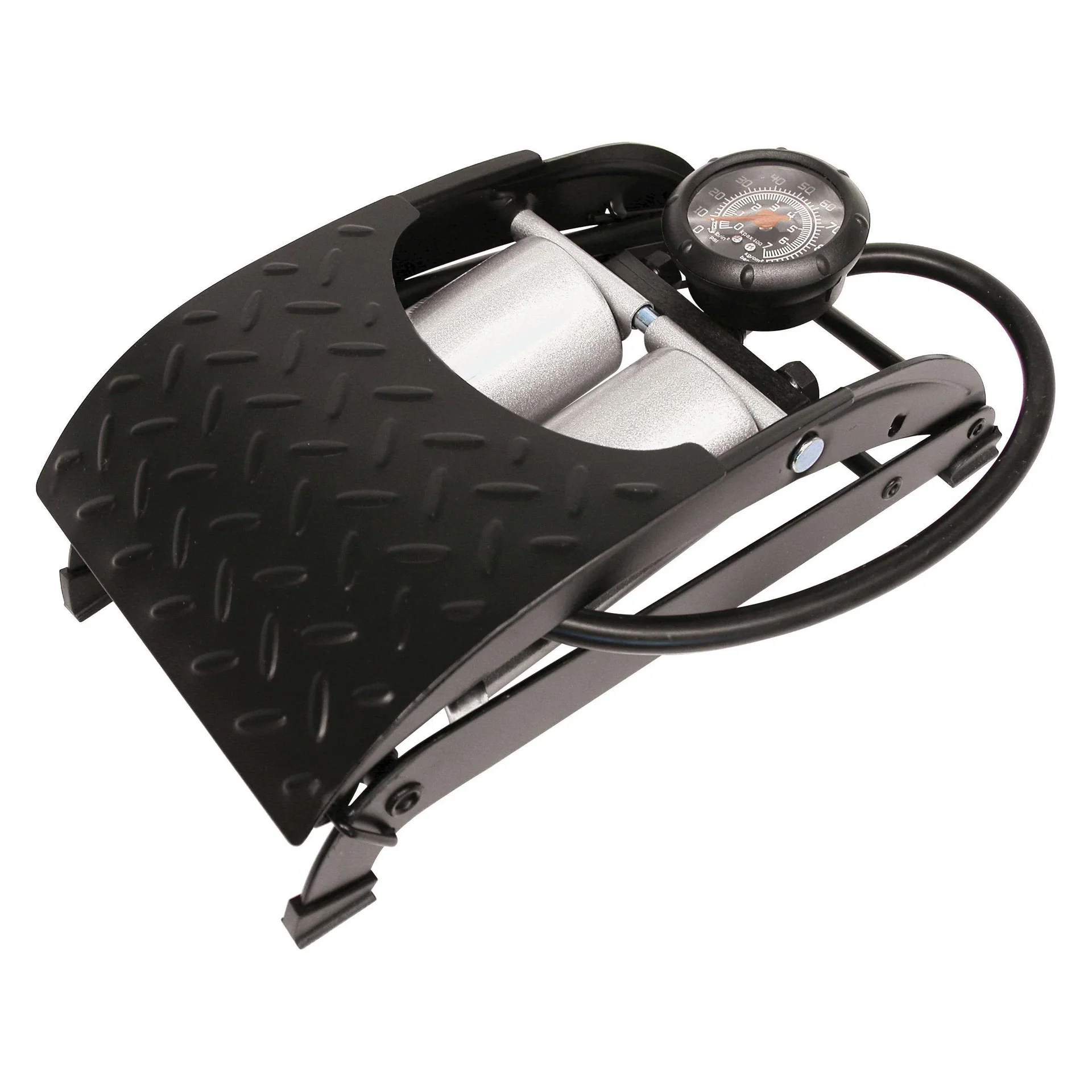 Doppelzylinder - Fußluftpumpe Premium - 0