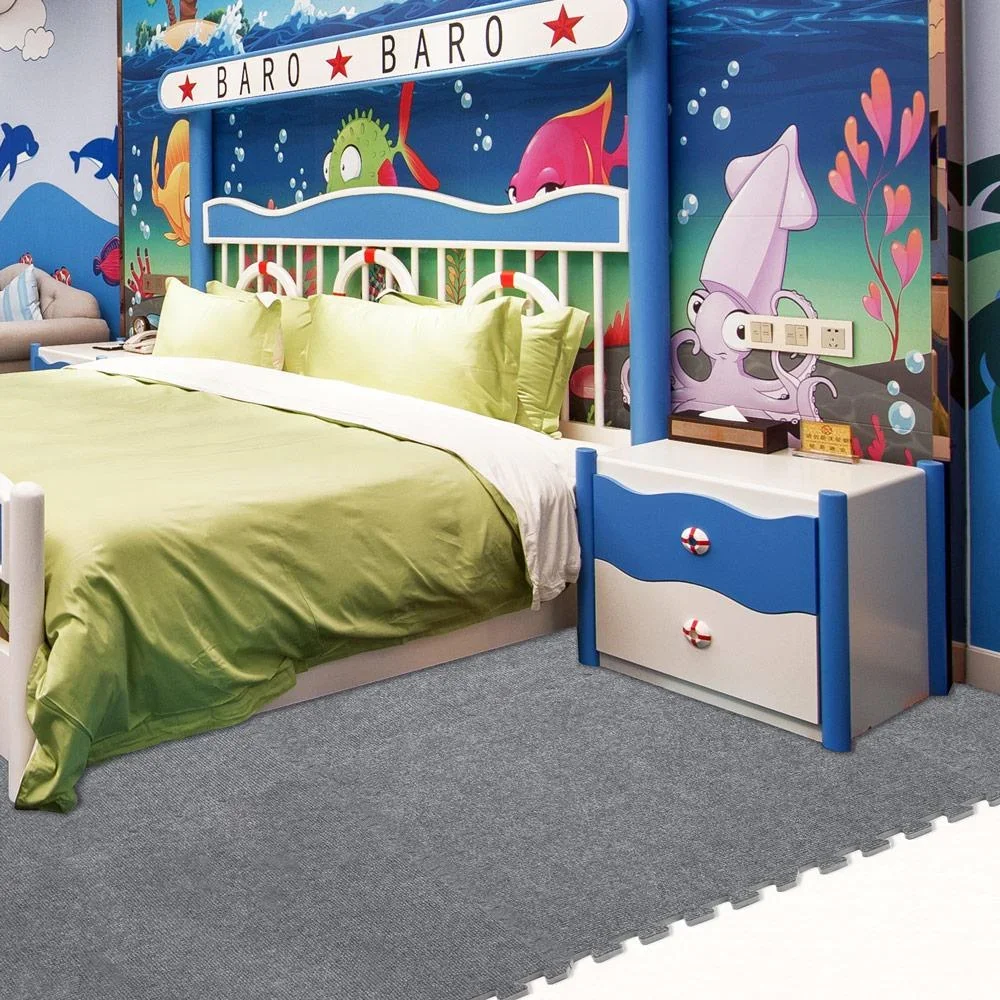 Schaumstoffbodenfliesen grau - 2