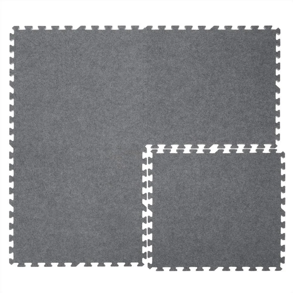 Schaumstoffbodenfliesen grau - 4