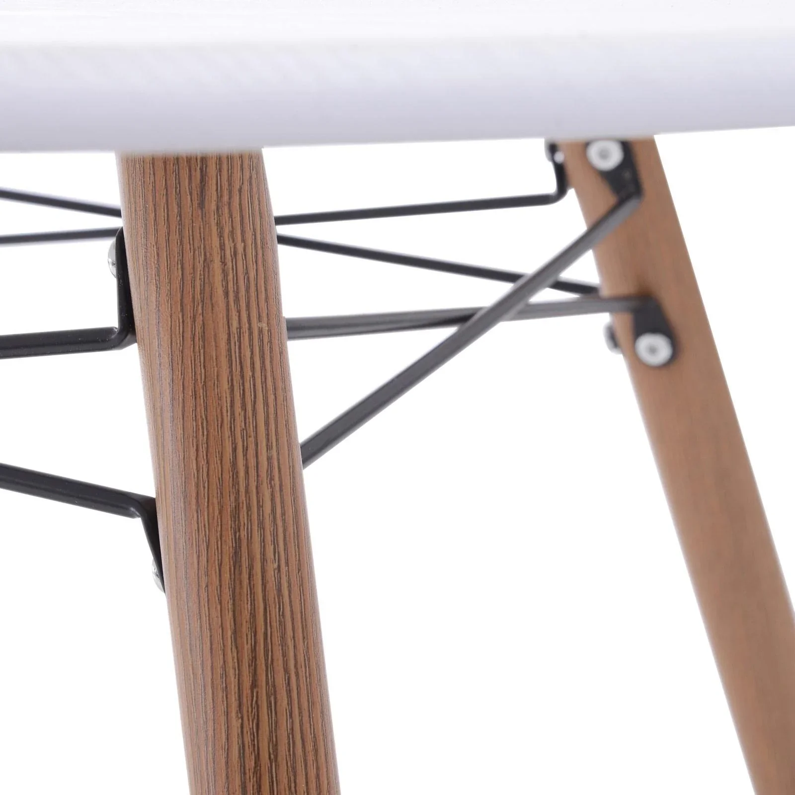 Couchtisch Beistelltisch Kaffeetisch Teetisch Nachttisch rund Holz + Metall Ø80 x H45 cm - 1