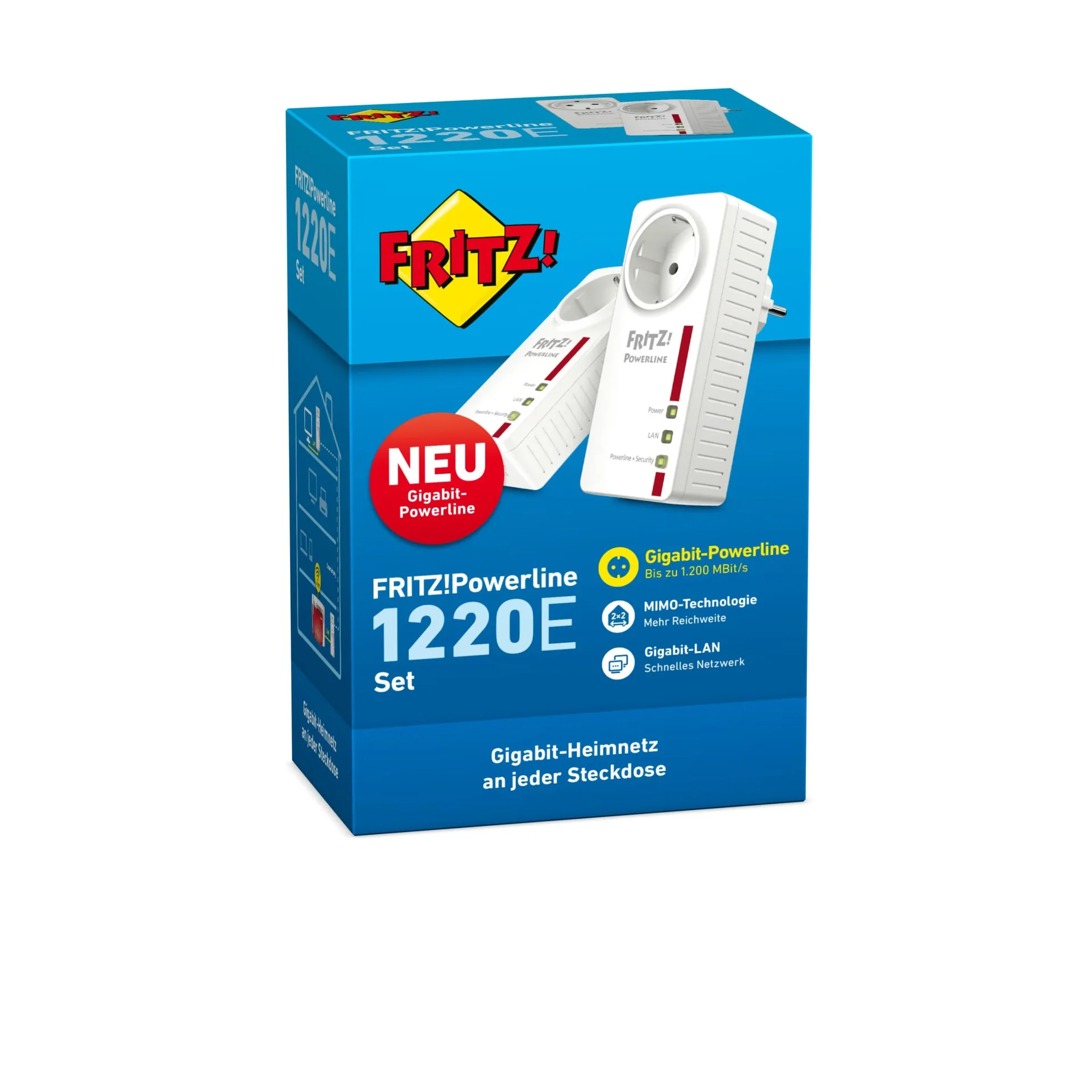FRITZ!Powerline 1220E Set - 0