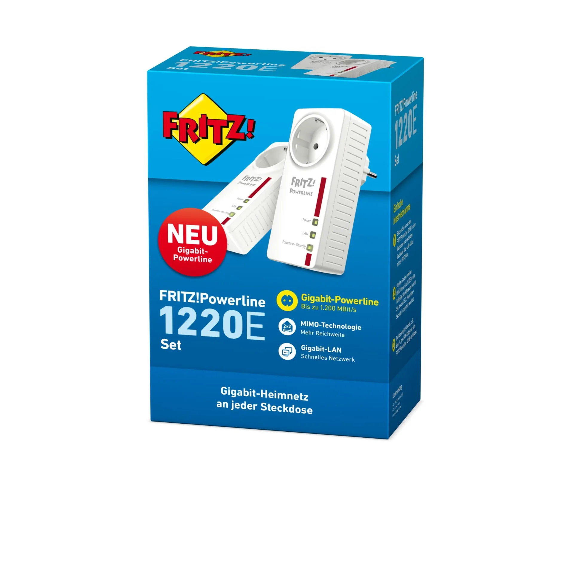 FRITZ!Powerline 1220E Set - 1