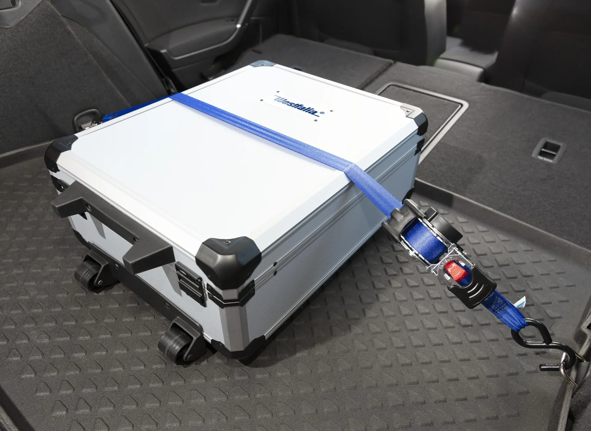 Automatik-Zurrgurt mit S-Haken, 3 m x 25 mm - 1