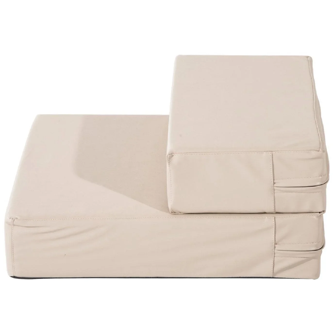 Tiertreppe Hundetreppe Katzentreppe Unterlage für Haustier Klappbar Gelbbraun L42 x B39 x H20 cm - 3