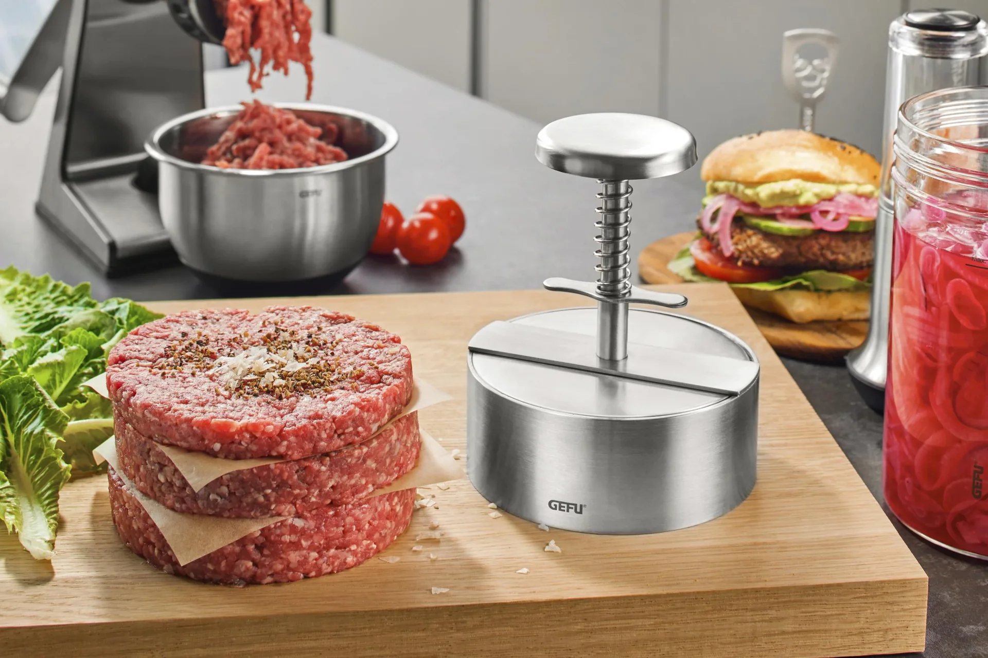 Profi-Hamburgerpresse PÄTTI - 2