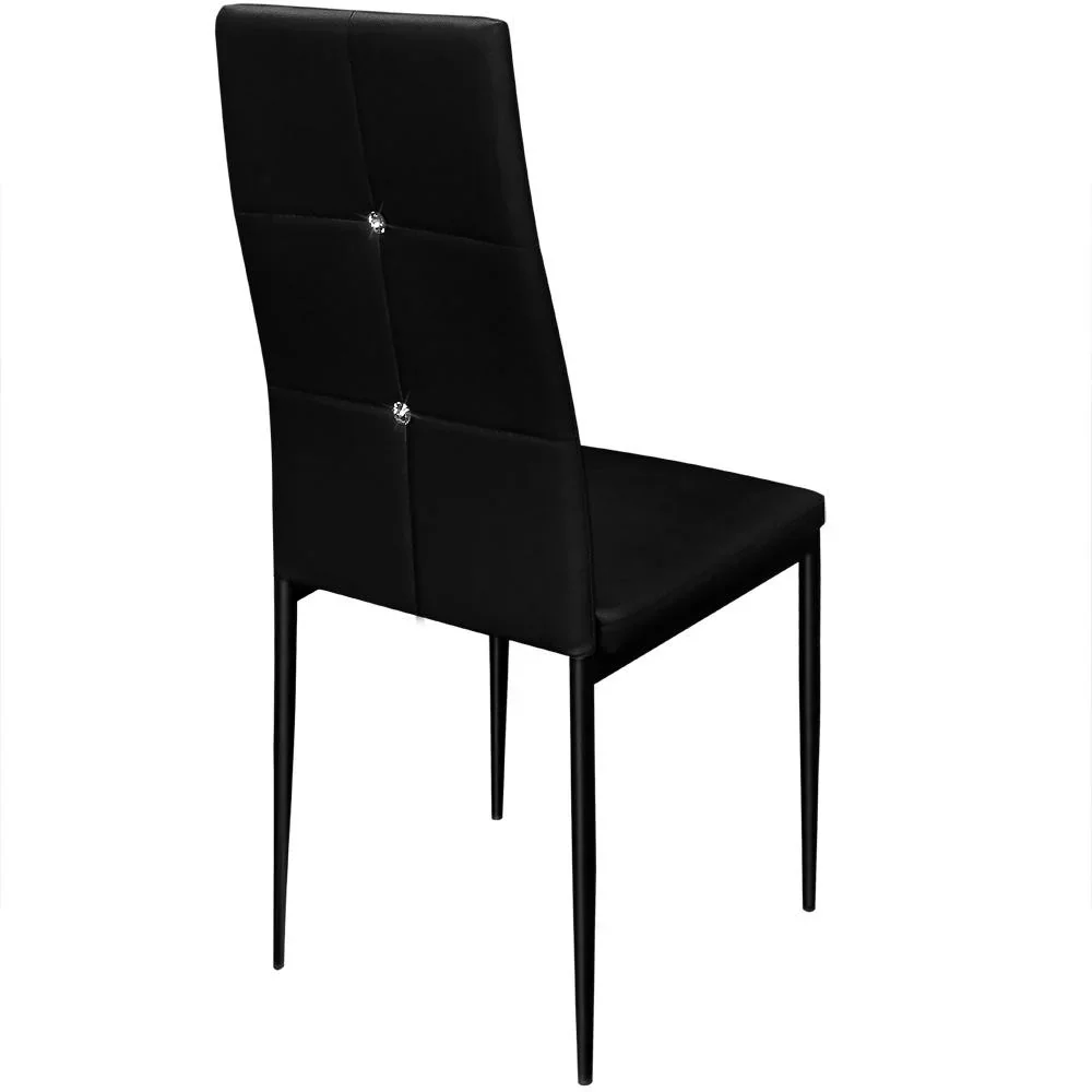 Esszimmerstuhl 6 Stück schwarz - 2