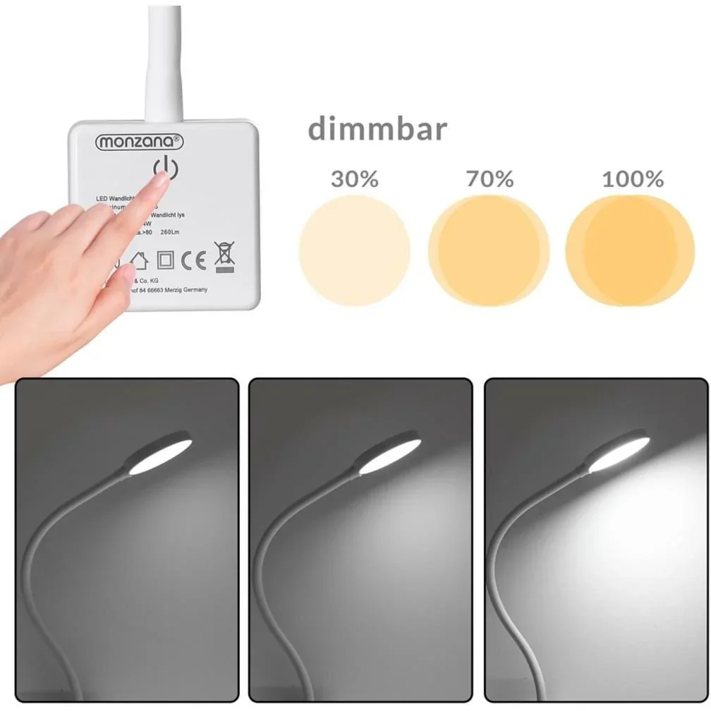 LED-Wandleuchte Iys Weiß - 4
