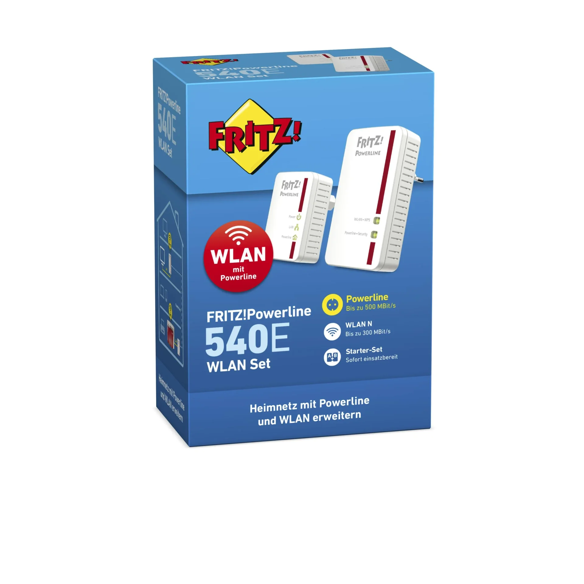 FRITZ!Powerline 540E WLAN-Set - 0