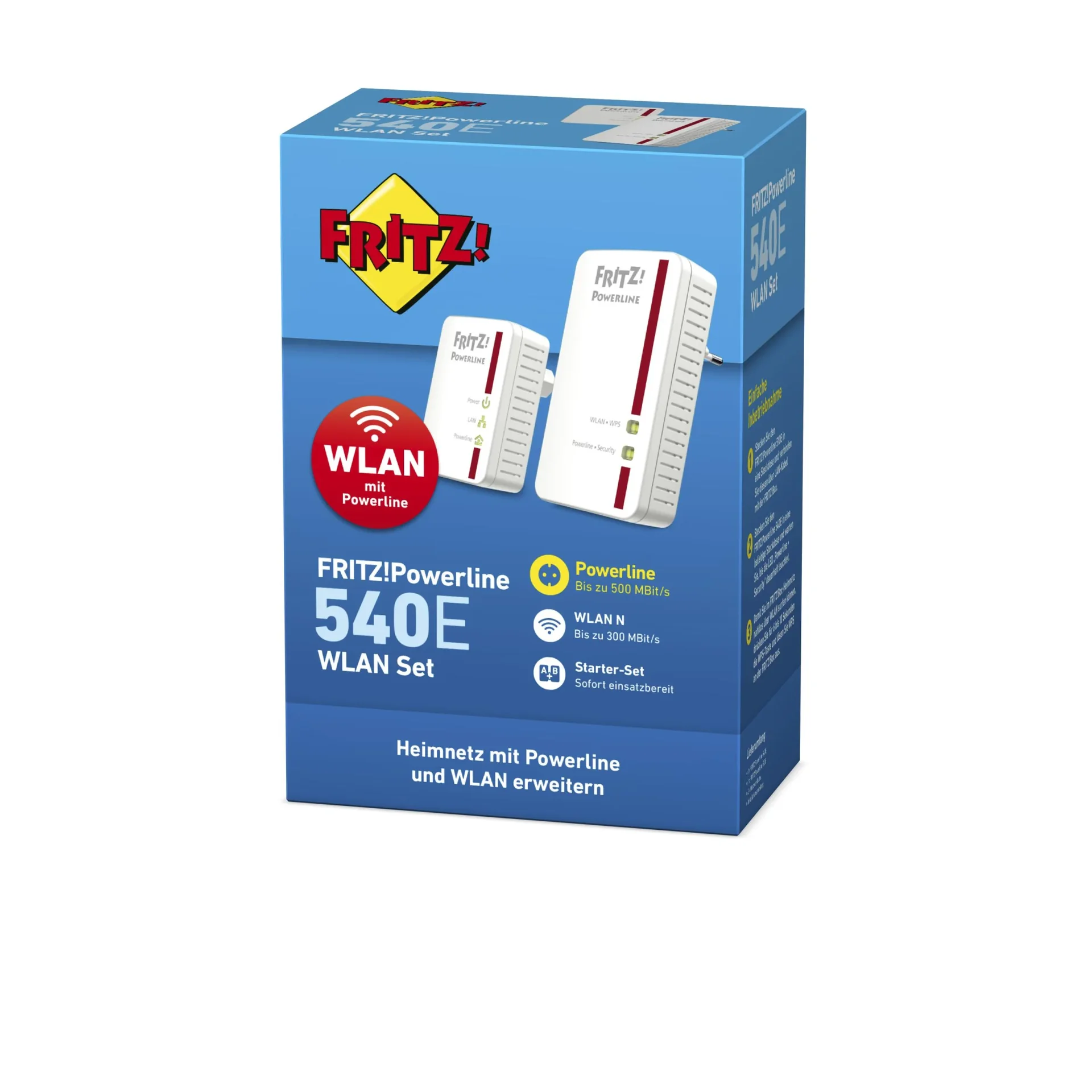 FRITZ!Powerline 540E WLAN-Set - 1