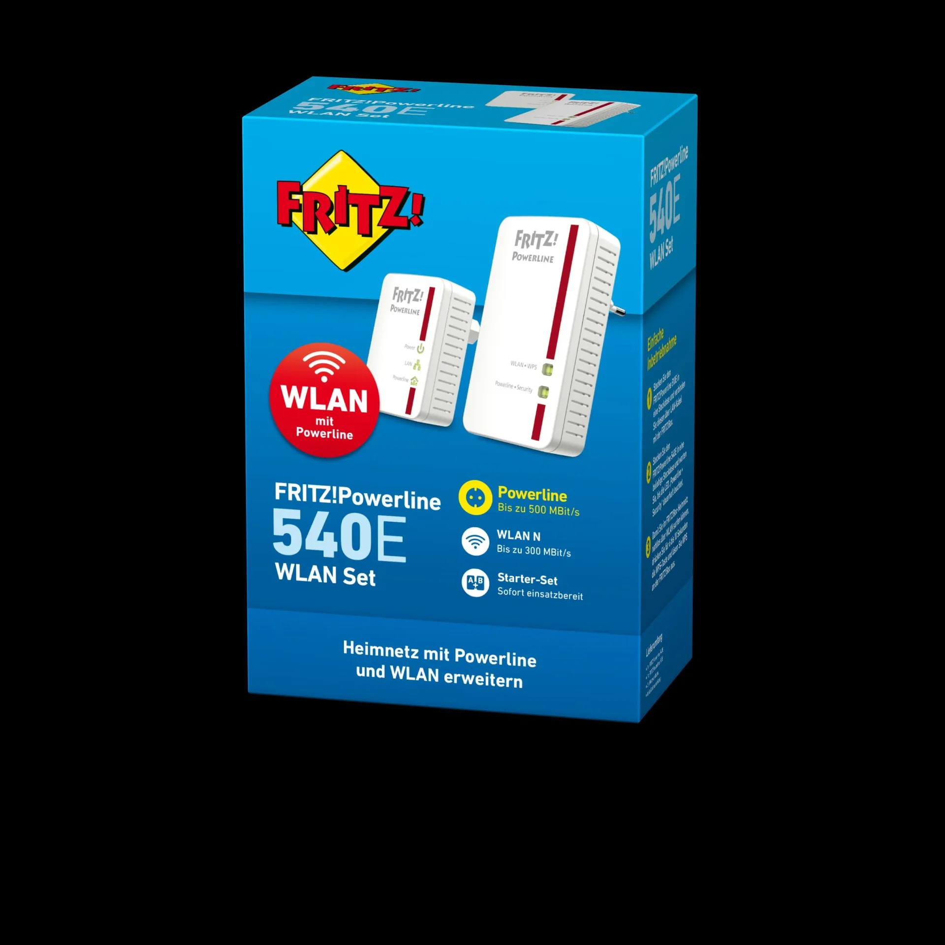 FRITZ!Powerline 540E WLAN-Set - 4