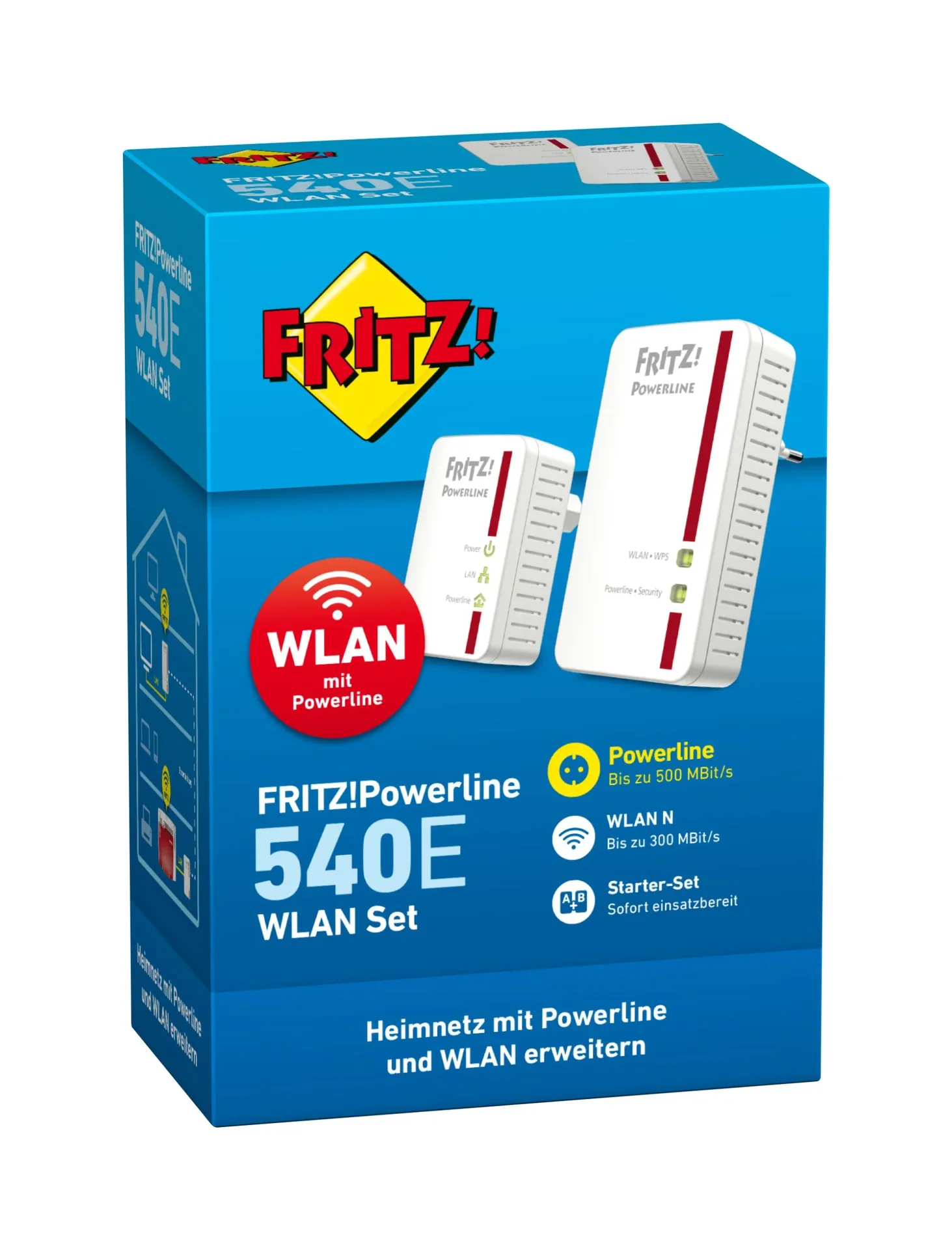 FRITZ!Powerline 540E WLAN-Set - 5