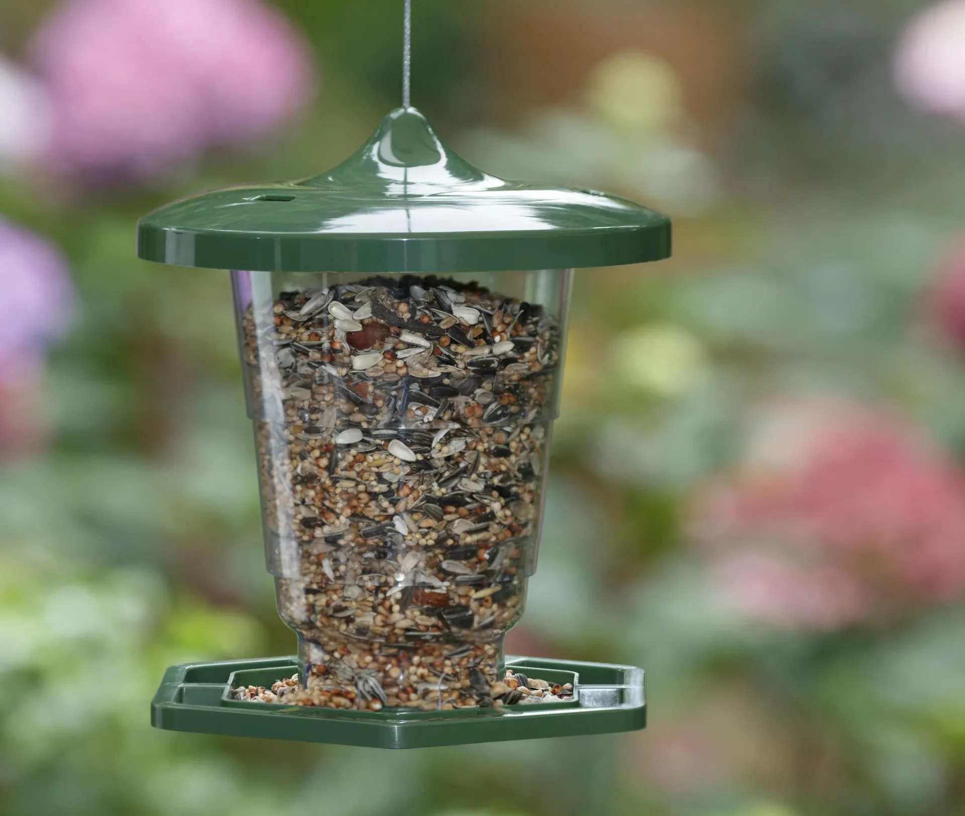 Vogelfutter Silohaus, grün - 2