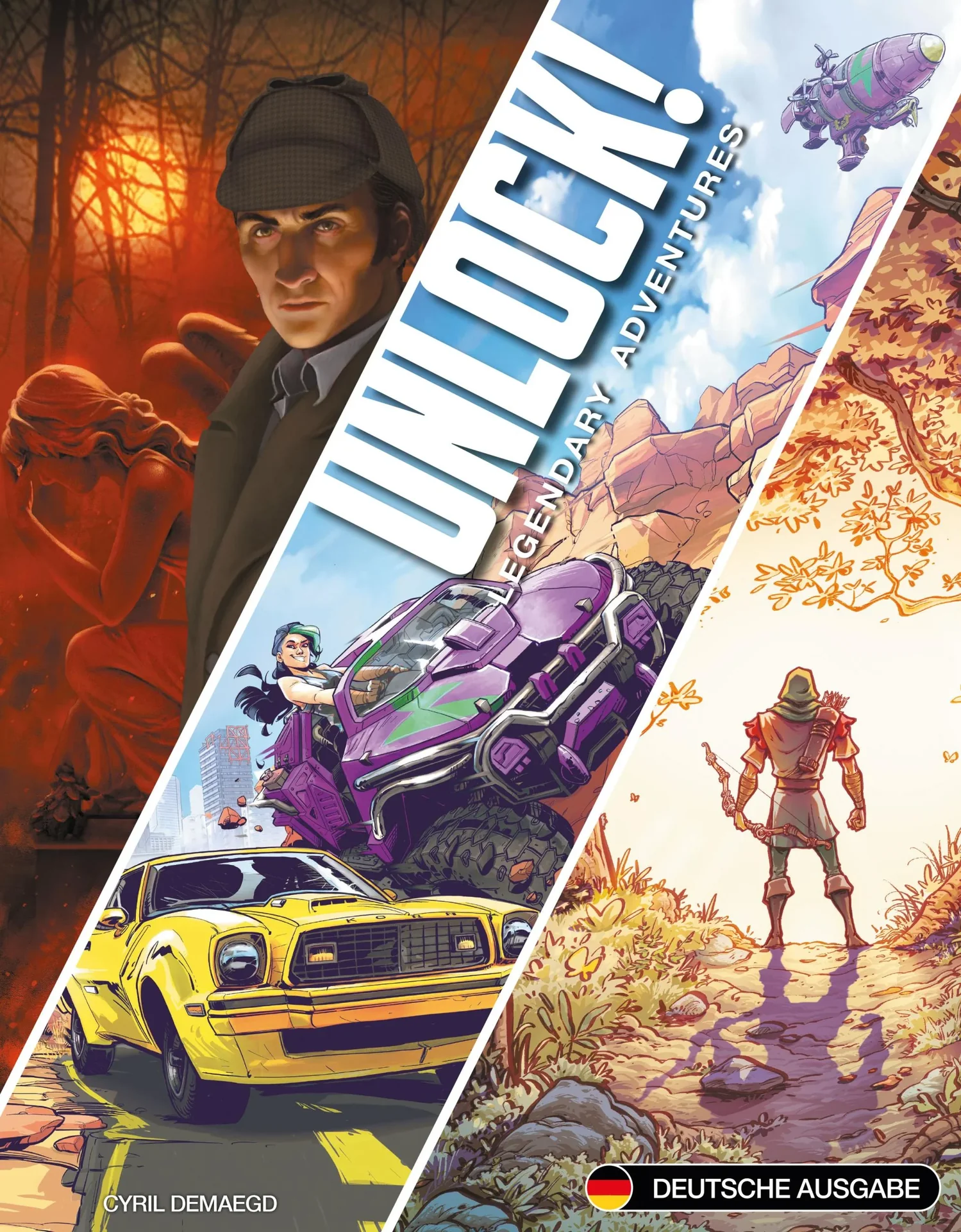 Gesellschaftsspiel Unlock! Legendary Adventures - 0