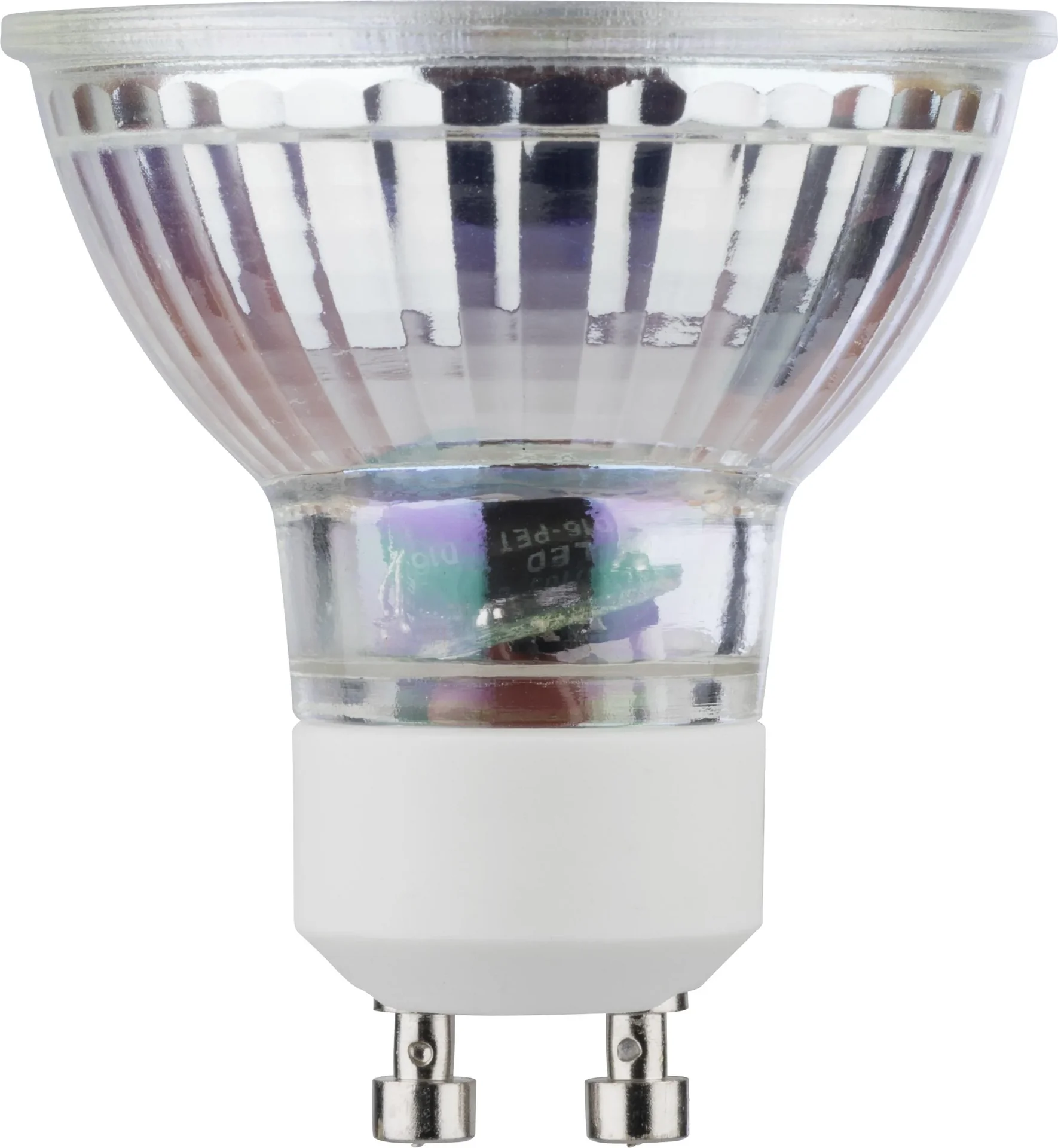 Glas Retro LED Reflektorlampe mit 5 Watt, GU10, 230V, warmweiß - 0