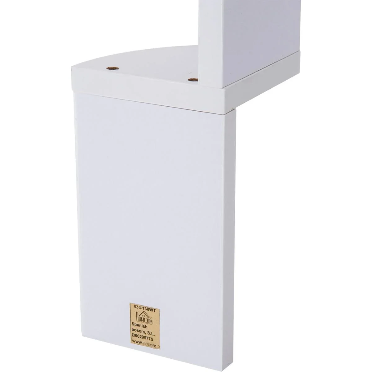 Eckregal mit 5 Ablagefächer - 2