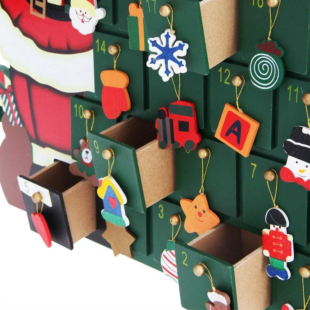 Advend Kalender Weihnachtsmann mit selbstbefüllenden Boxen - 3
