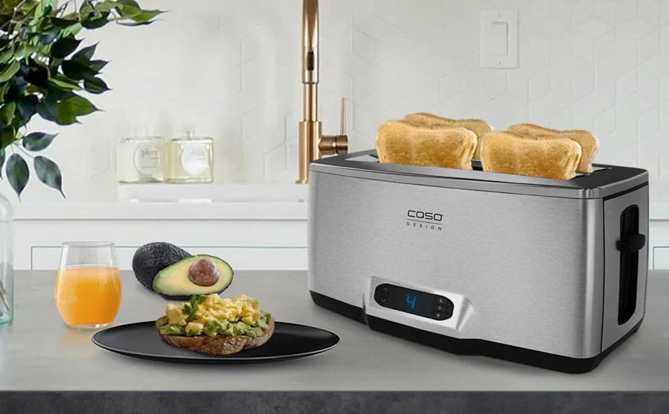 Toaster "INOX 4", Edelstahl, 1850 Watt - 0