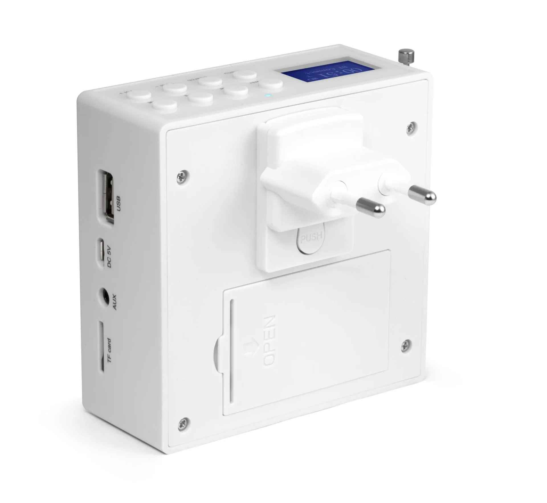 Socket Soundstation -Portabler Lautsprecher mit DAB+, FM-Radio, Bluetooth und AUX-In - 4