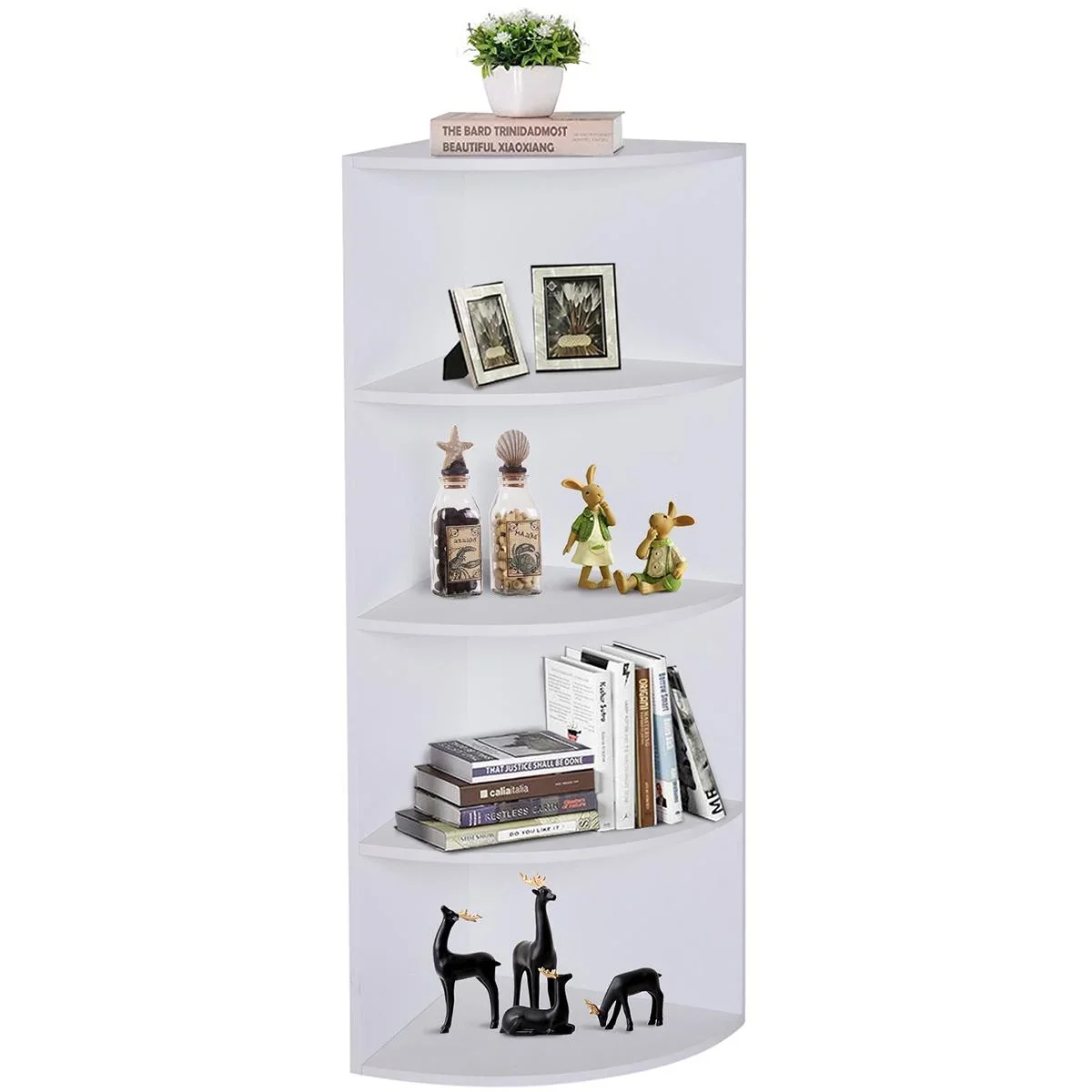 Eckregal mit 4 Fächer - 2