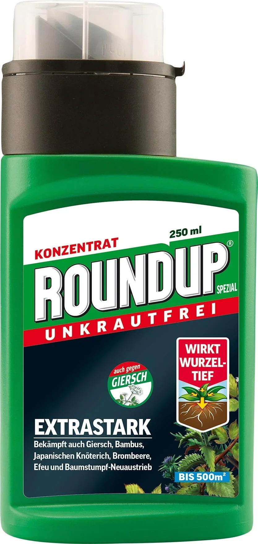 Roundup Spezial 250 ml plus Gratis dazu Roundup Gel Max 100 ml | Westfalia