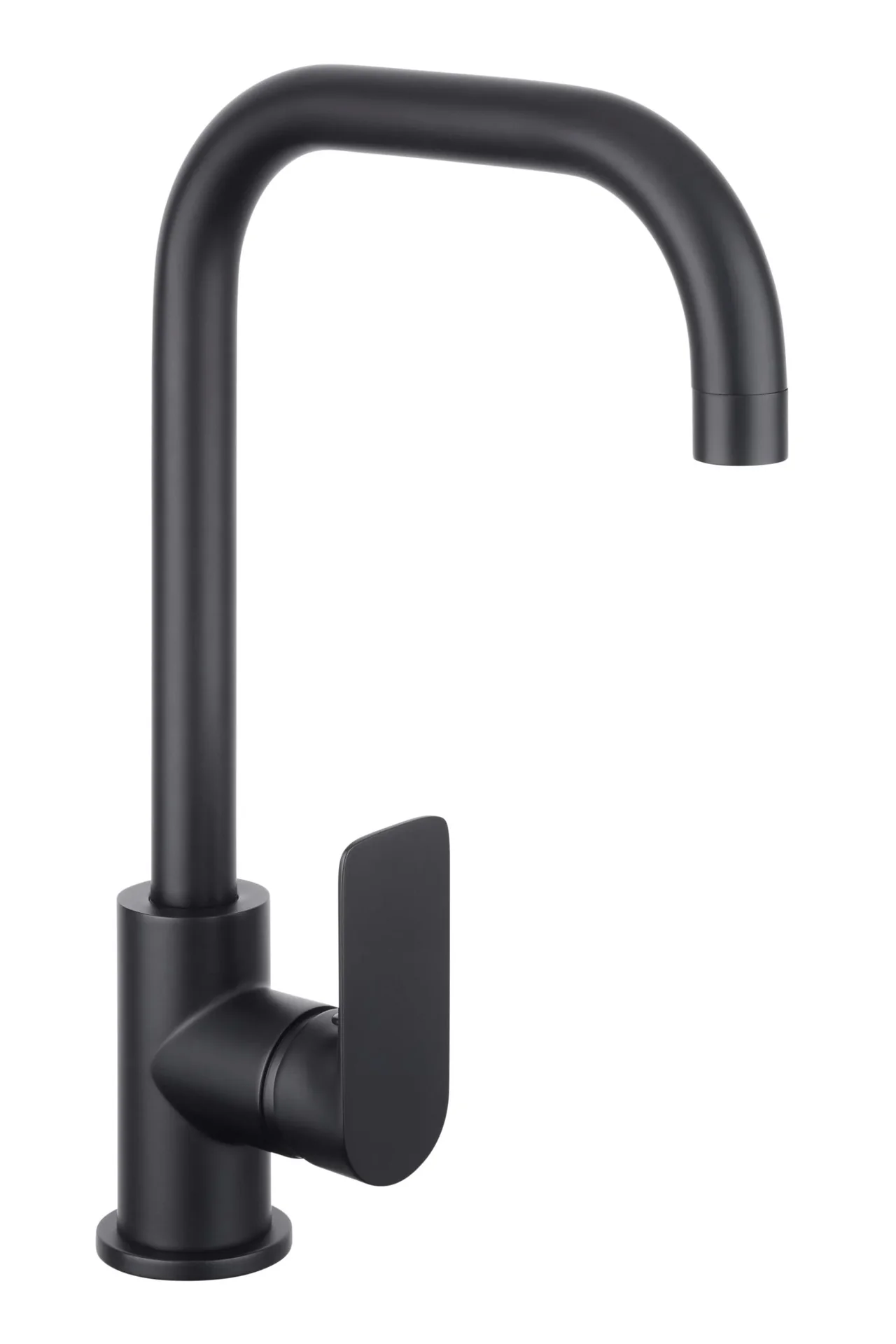 NOIR ROUND Spültisch-Einheblmischer, schwarz - 0