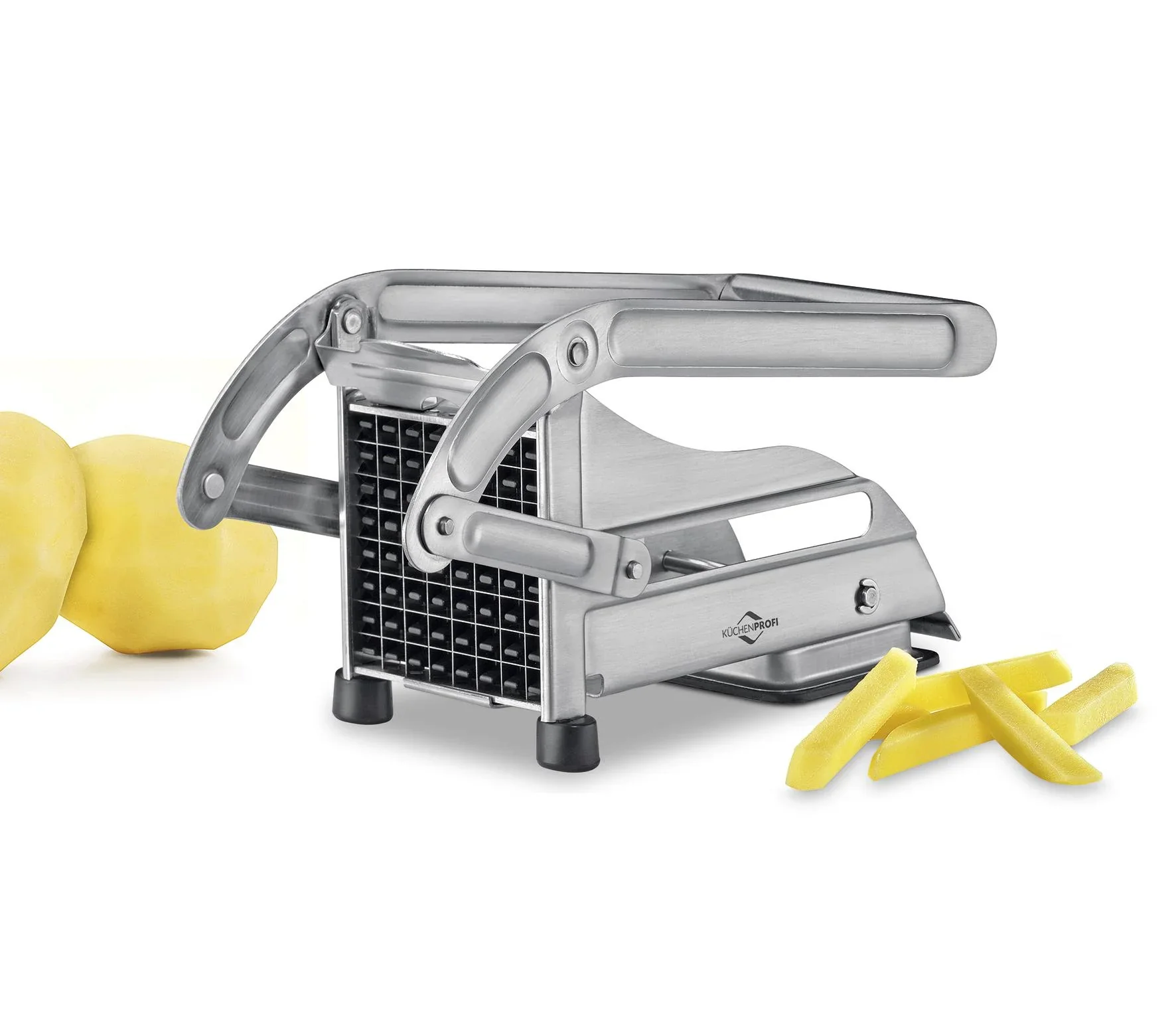 Pommes-Frites-Schneider, Edelstahl, 26 × 10 × 12 cm - 2