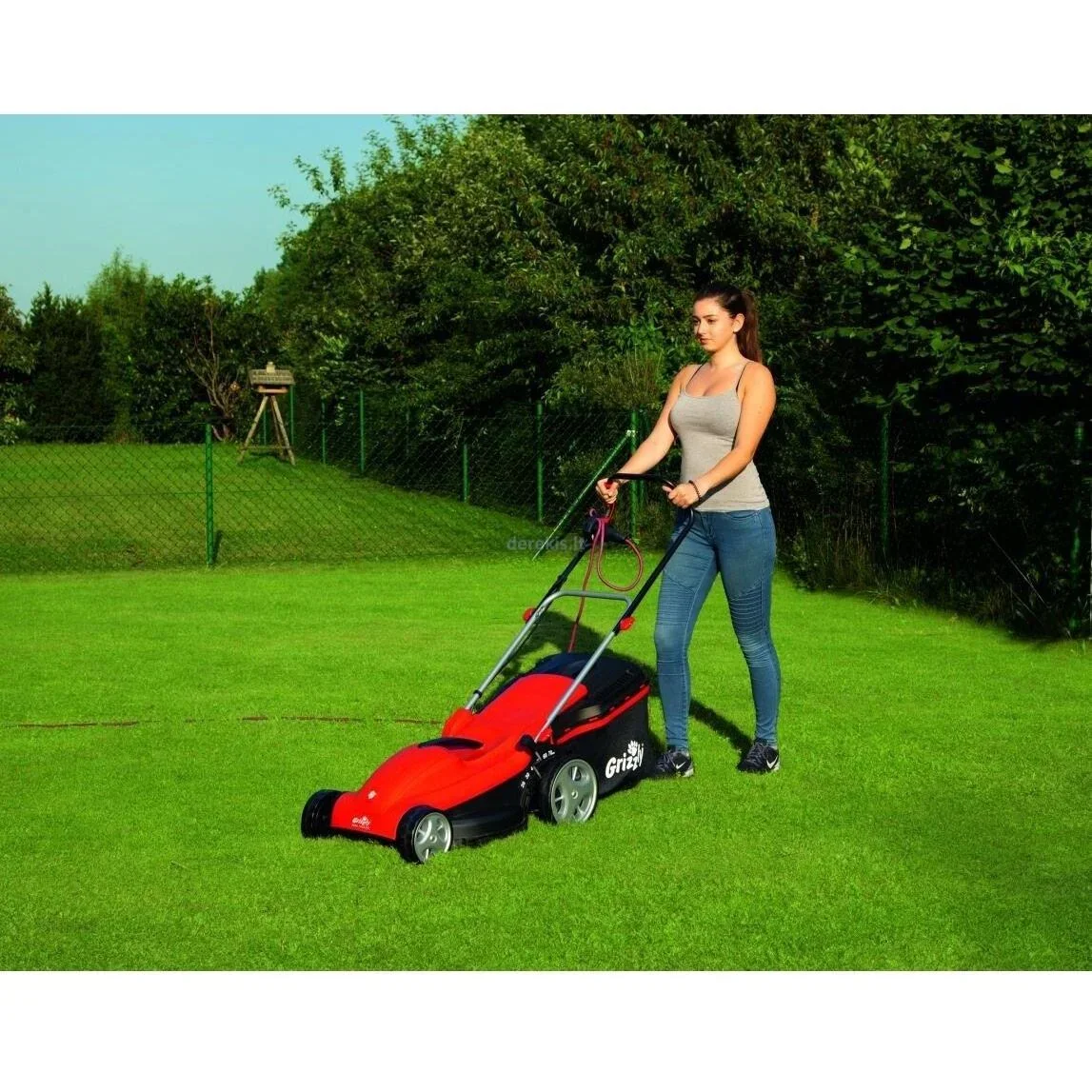Elektro-Rasenmäher mit 52l Fangsack - 1700W - 43cm Schnittbreite - ERM 1743-20 - 2