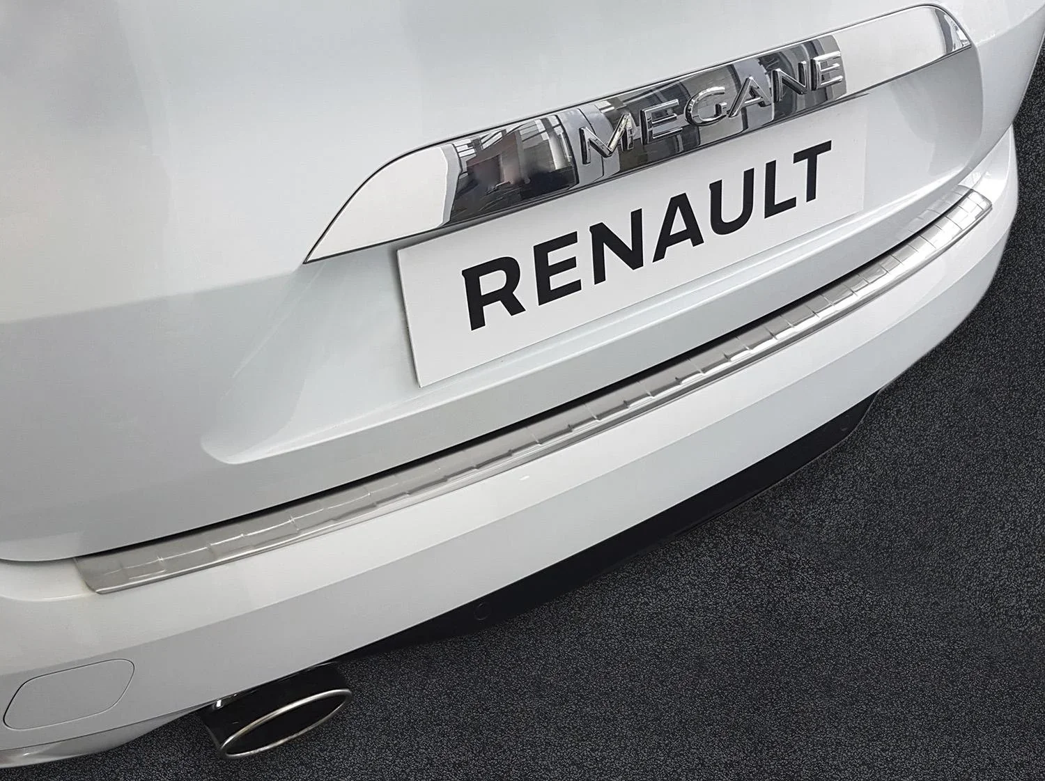 Ladekantenschutz Edelstahl für Renault Megane IV Grandtour (Kombi), Baujahr 2016> - 1