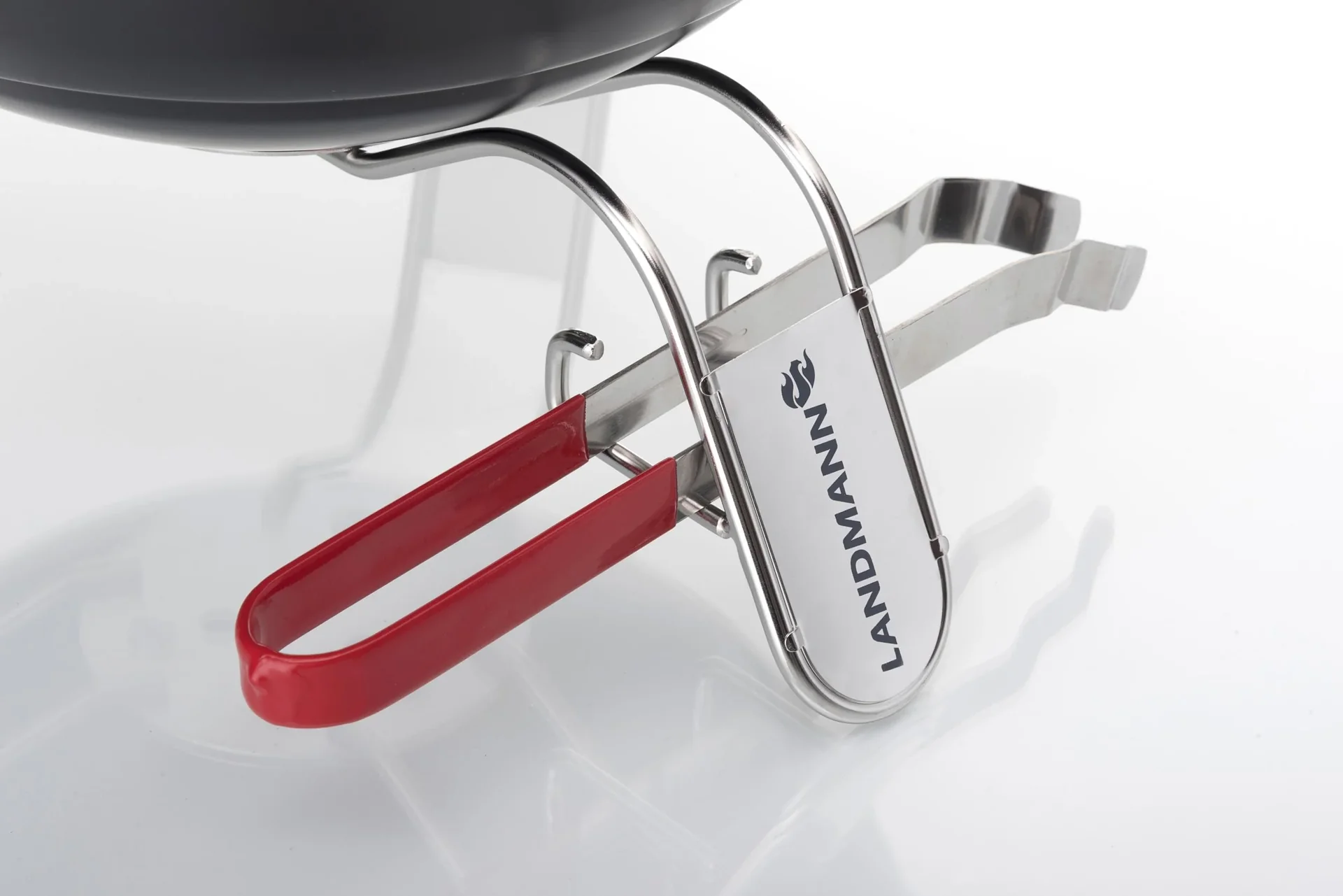 Holzkohle-Kugelgrill "Piccolino", Schwarz matt - 3