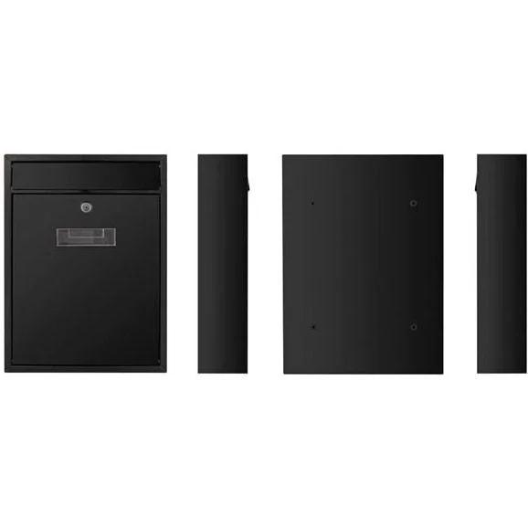 Briefkasten Ibiza Silber - 260x80x360 mm - 1