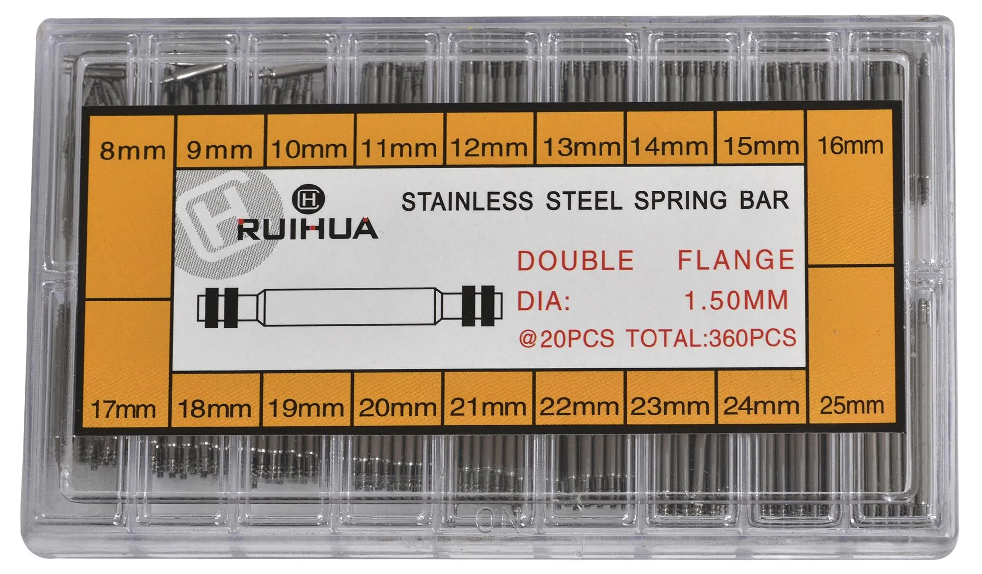 Federsteg – Sortimentskasten 8–25 mm, 360-teilig - 0